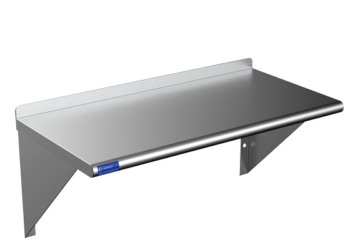 Stainless steel is our future: commercial kitchen wall shelving